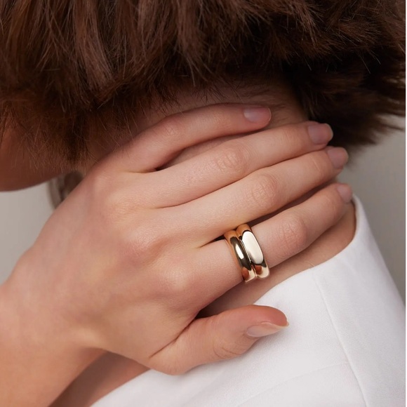 Jennifer Fisher City Link Ring Size 6 - Picture 3 of 8